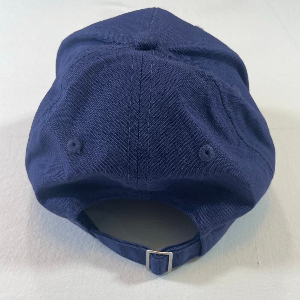 Disney Winnie the Pooh Tigger Baseball Cap Denim Tan Blue Adjustable - Picture 2 of 8